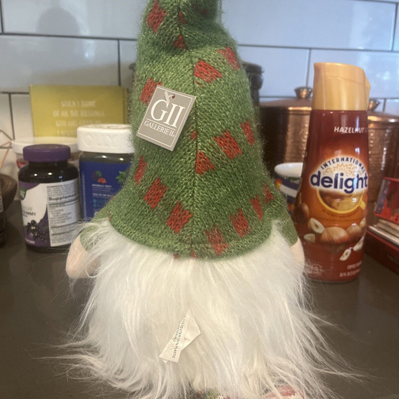 NWT Christmas Led Gnome Light Battery Operated By Gallerie 2 - Picture 7 of 12